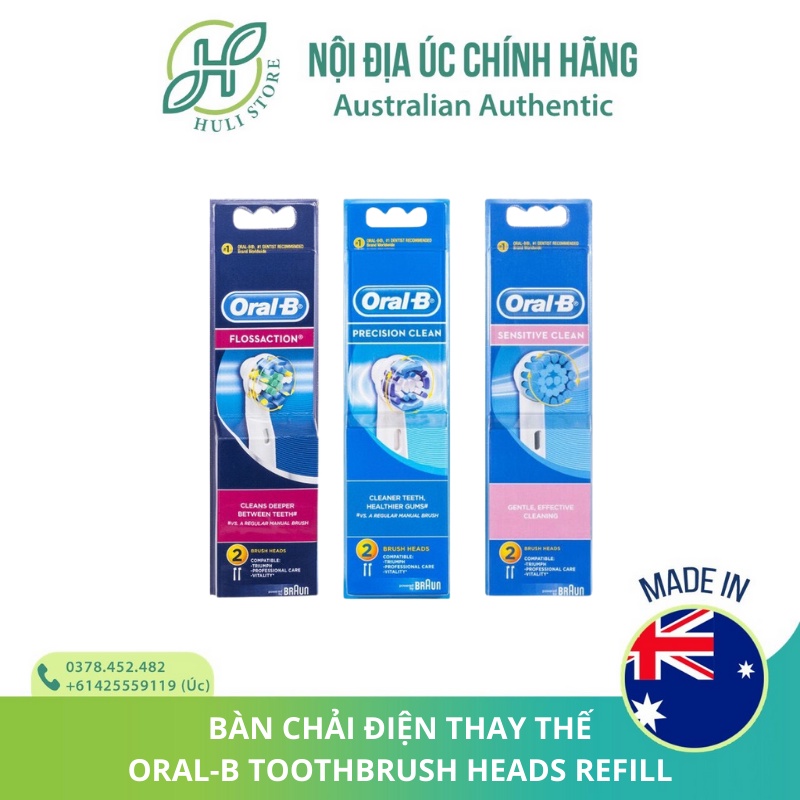 Đầu bàn chải Oral-B Oral B dòng Vitality toothbrush heads refills