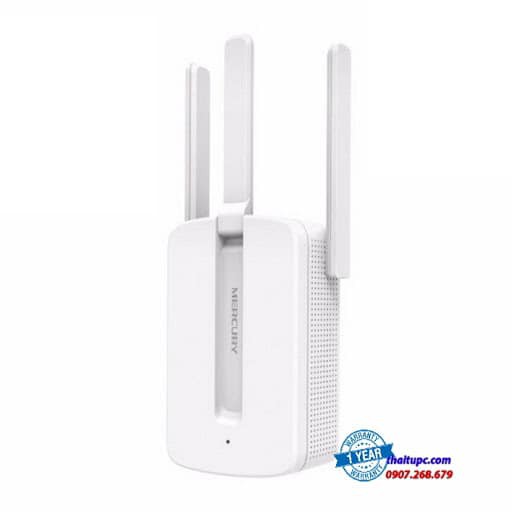 Bộ kích sóng WIFI 3 râu MECURY 300m