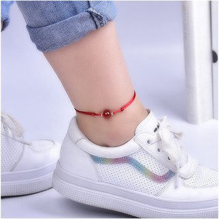 Lắc chân đính hạt siêu xinh