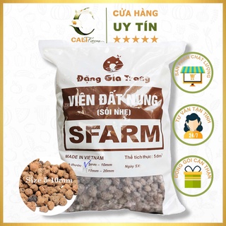 Viên đất nung sfarm bao 5 dm³ size 5-10mm