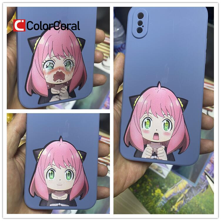 Miếng Dán Tường/ Laptop/ Tủ Lạnh Trang Trí Chống Thấm Nước Họa Tiết Anime Spy X Family 3D