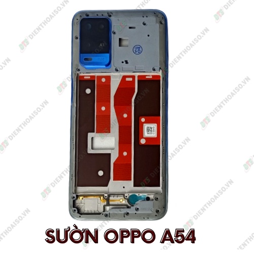 Bộ vỏ oppo a54 đen và xanh dương