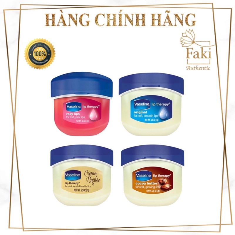 Vaseline dưỡng môi Vaseline Lip Therapy giúp nuôi dưỡng đôi môi thêm đẹp và khỏe mạnh, hồng hào.