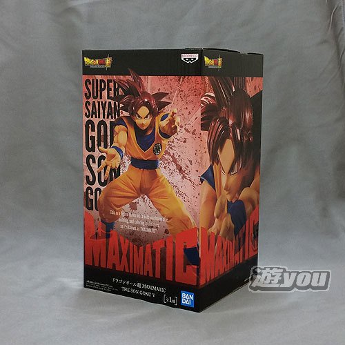 Mô hình Figure Dragon Ball nhân vật Son Goku- Maximatic Vol 5 tóc đỏ chính hãng (Box và Nobox) HIMECHAN