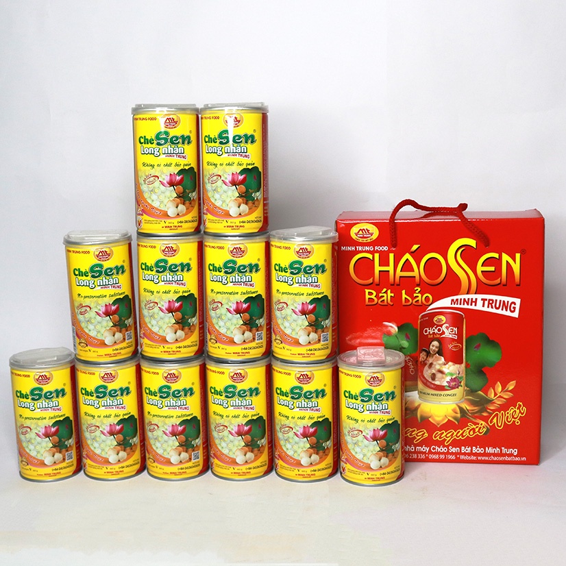 Chè sen long nhãn Minh Trung combo 6 lon - CHESENLONGNHAN 6