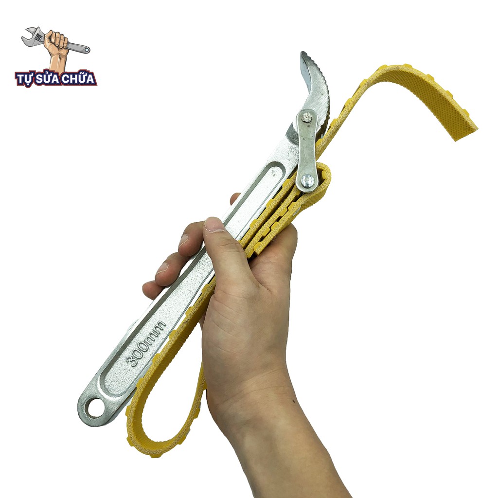 Cờ lê dây da FQ 300mm - Cảo dây da