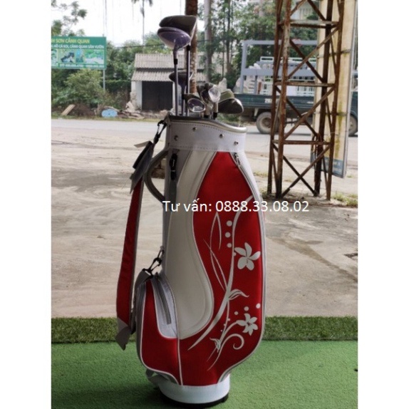 Bộ gậy golf nữ, Bộ gậy và túi gậy mizuno nữ