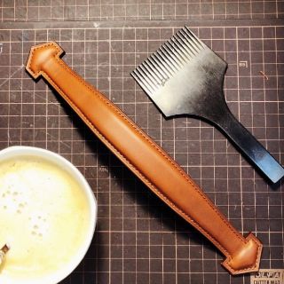 Rập mẫu phần quai dụng cụ làm da thủ công