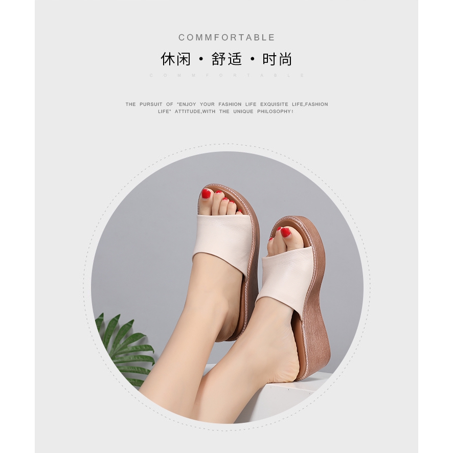 Dép Da Đế Xuồng Thời Trang 2020 Cho Nữ | BigBuy360 - bigbuy360.vn