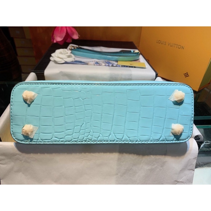 Túi W266-27 LV CPC dập vân da bò về fullbox nam châm đẹp nha