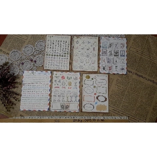 Bộ sticker vintage số 1