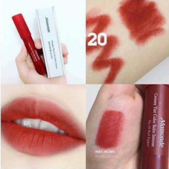 Son bút chì Mamonde Creamy Tint Color Balm Intense về hàng