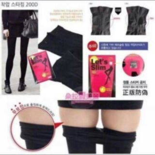 Quần tất thon gọn chân hàn quốc letslim