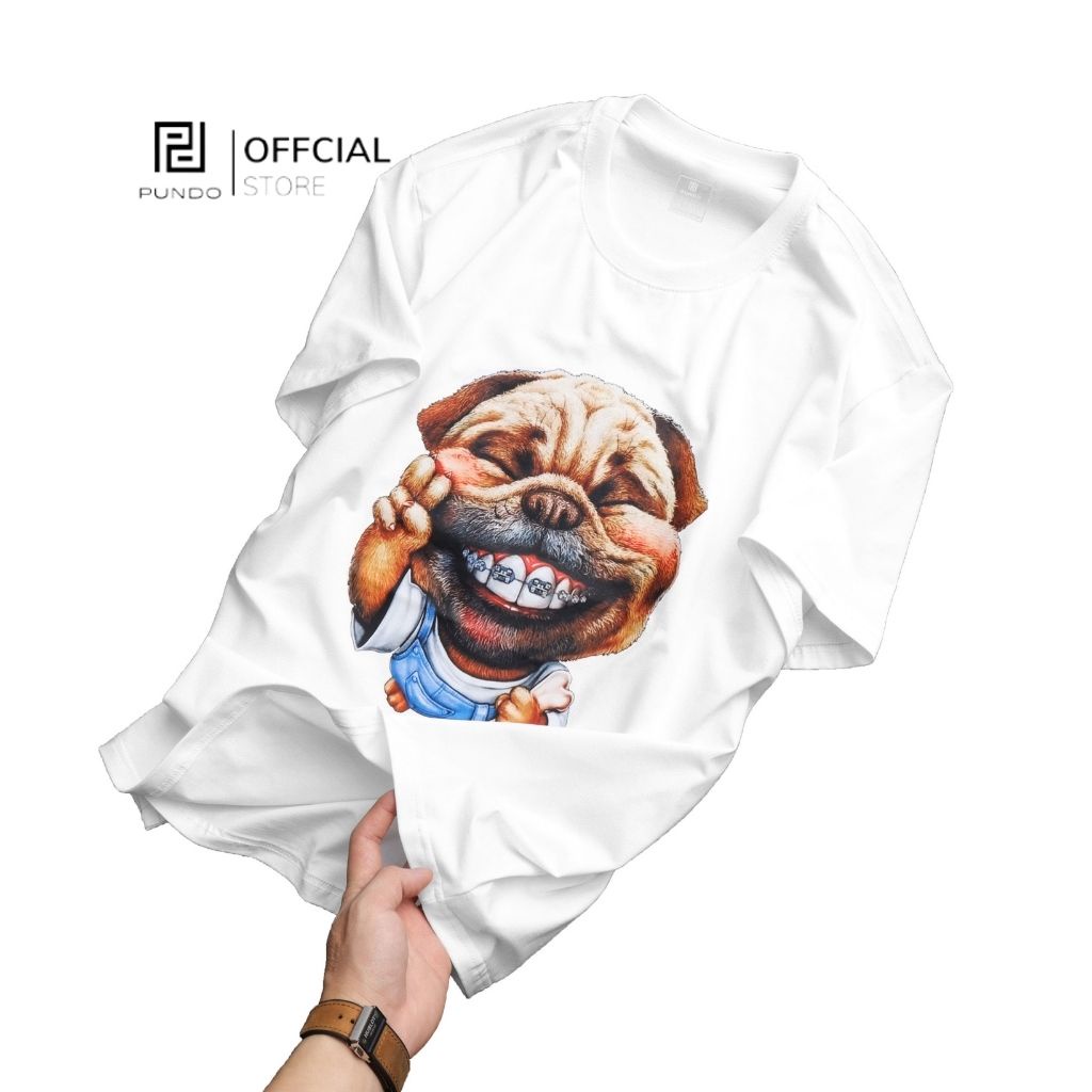 Áo thun unisex nam cổ tròn đẹp ngắn tay chất vải cotton cao cấp, in hình năng động PUNDO ATPD61