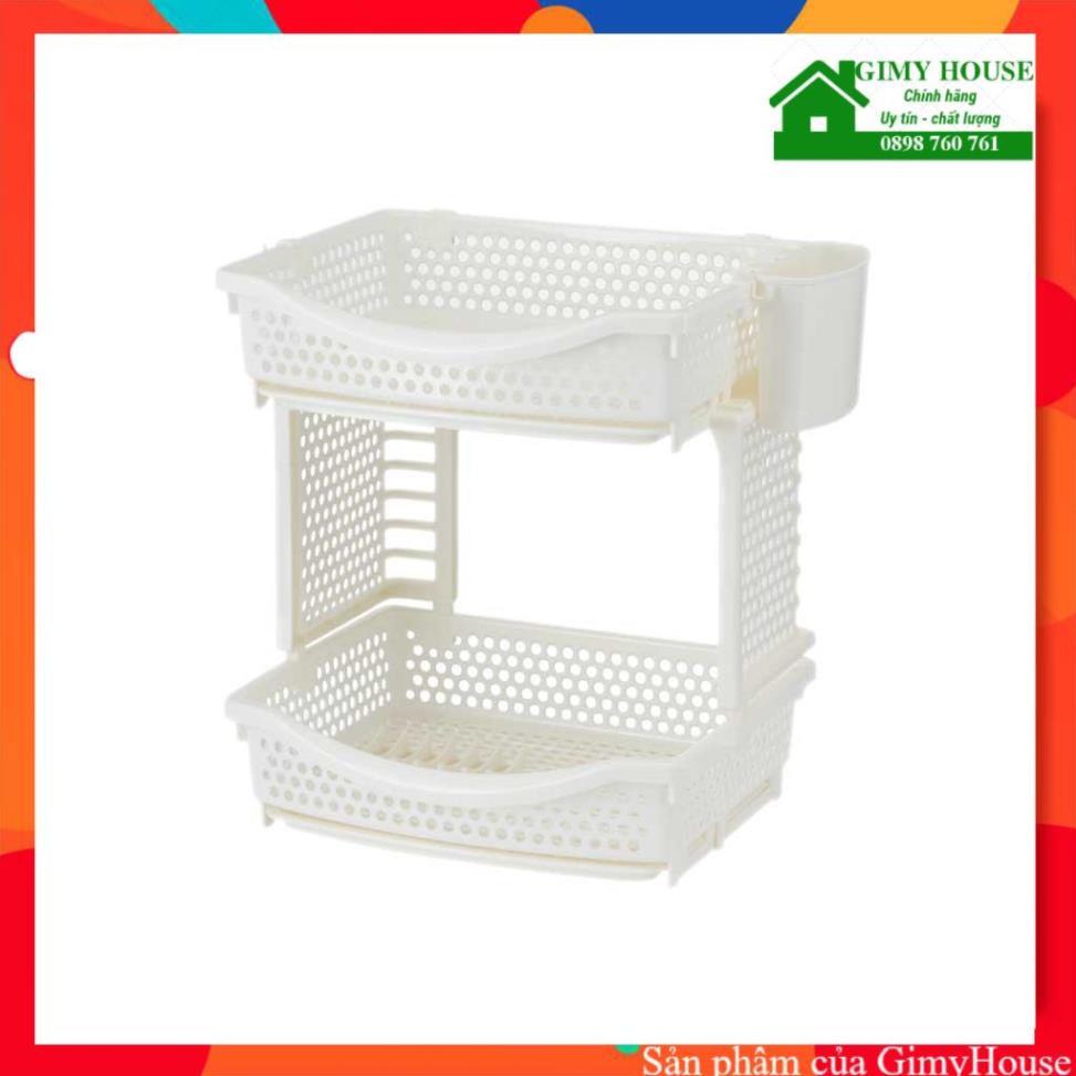 Kệ chén Nhựa Duy Tân size nhỏ Chắc chắn, bền đẹp, sáng sang