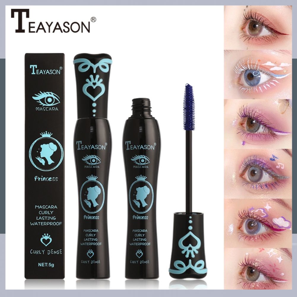 Mascara kháng nước chuốt mi cong vút và dày hơn nhiều màu sắc không lem nhòe RICH1
