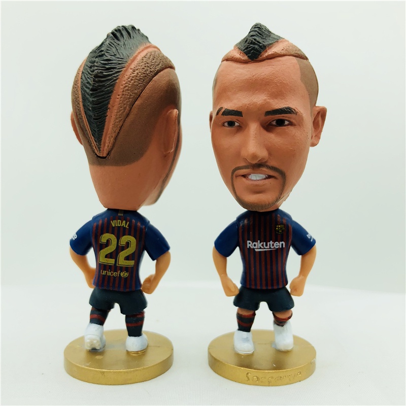 Búp Bê Cầu Thủ Bóng Đá Barcelona 7cm