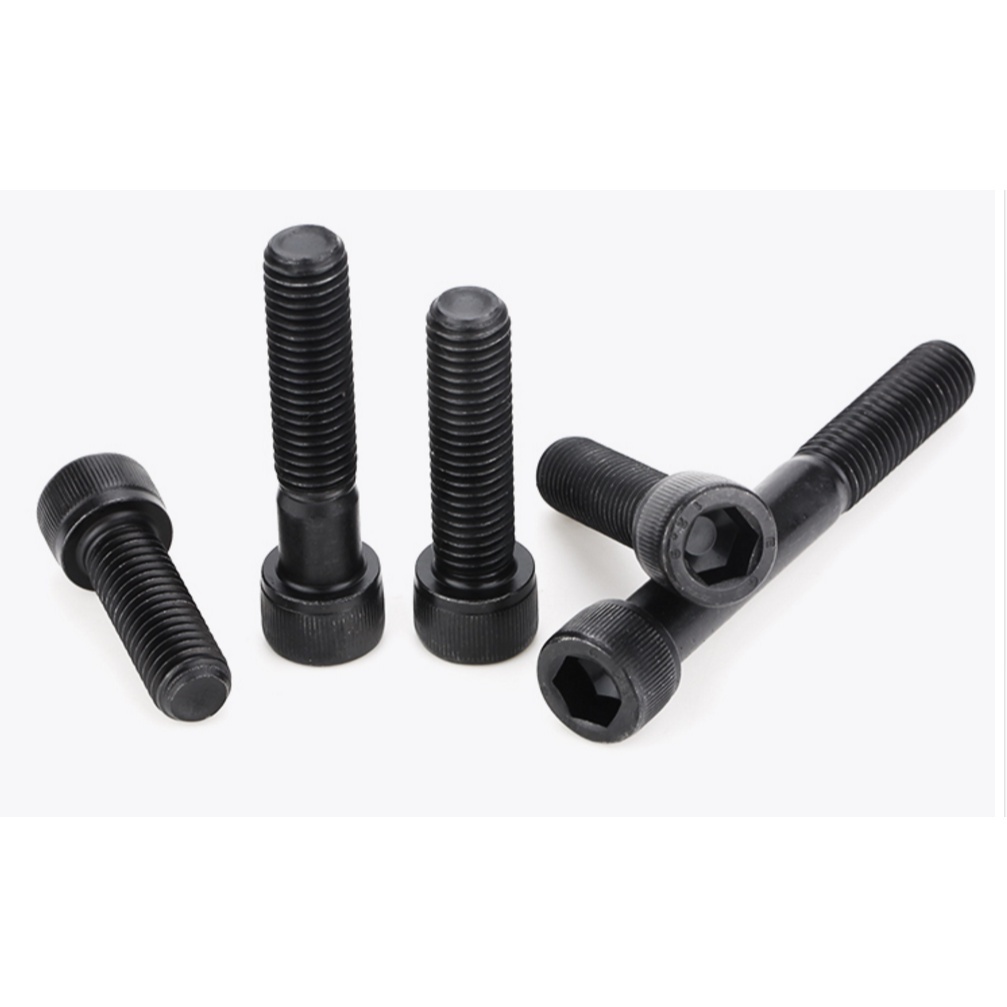 Set 50 cái, 10 cái, 5 cái M6 Bulong lục giác chìm đầu trụ M6 CẤP BỀN 12.9