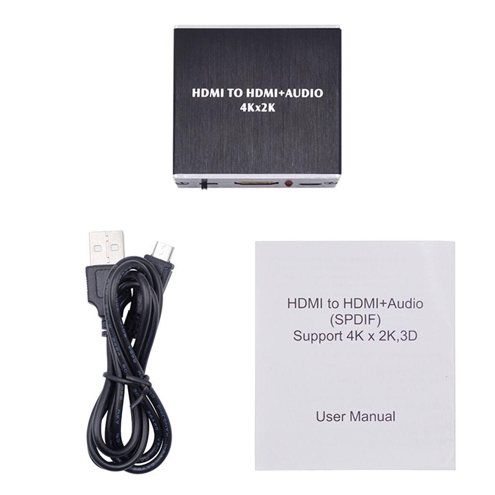 Bộ Chia Âm Thanh HDMI HD Optical Stereo 3.5mm Sang HDMI + Audio