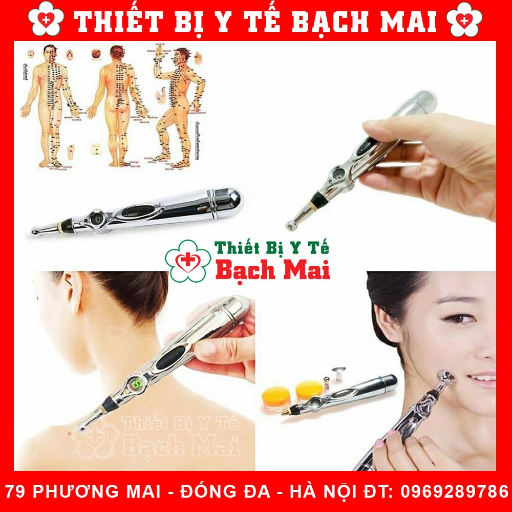 Bút Xung Huyệt - Bút Châm Cứu Xung Điện - Bút Massage Trị liệu Meridian Energy Pen W912