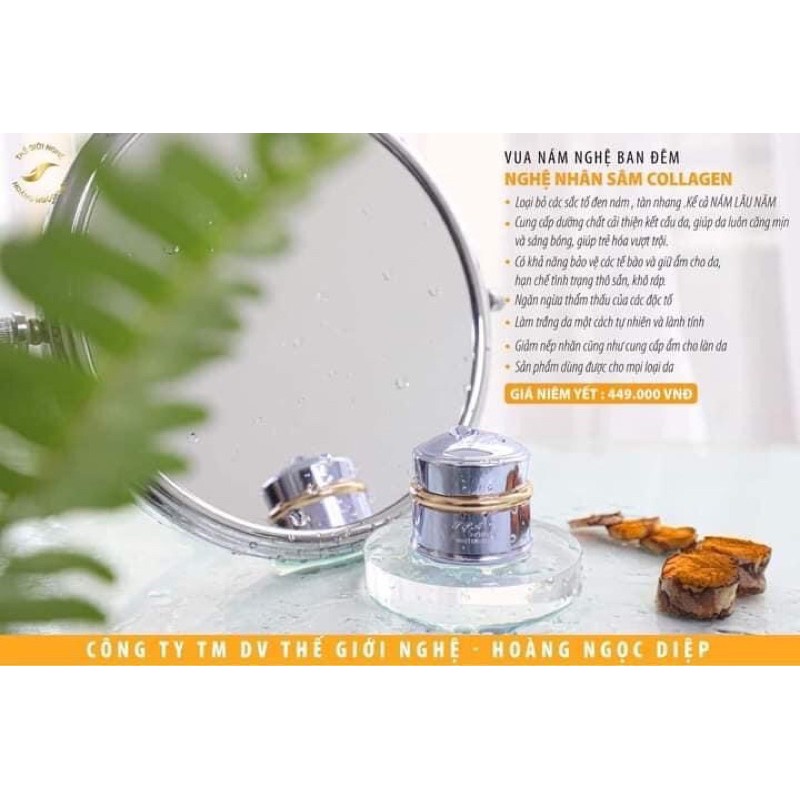 vua nghệ collagen đêm