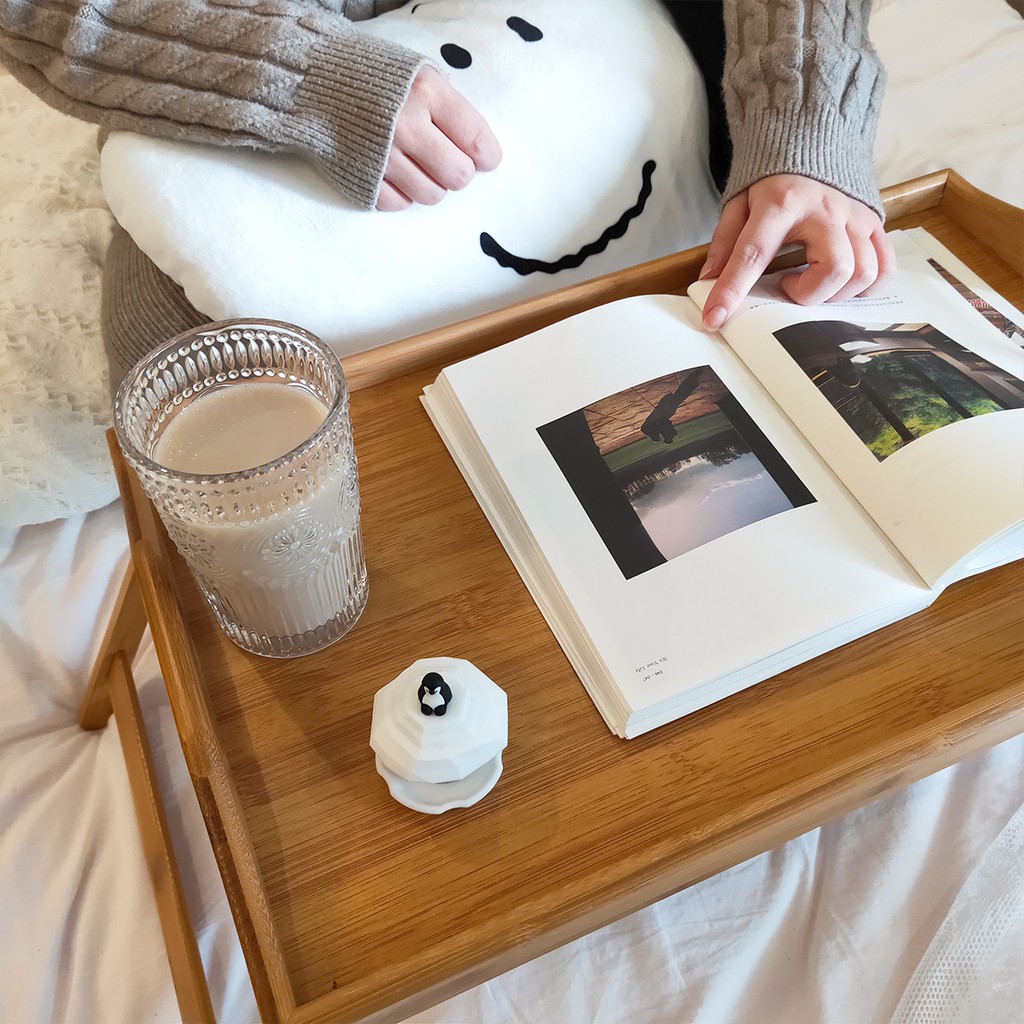 Dụng cụ lọc trà hình chim cánh cụt bằng thép không gỉ dễ thương