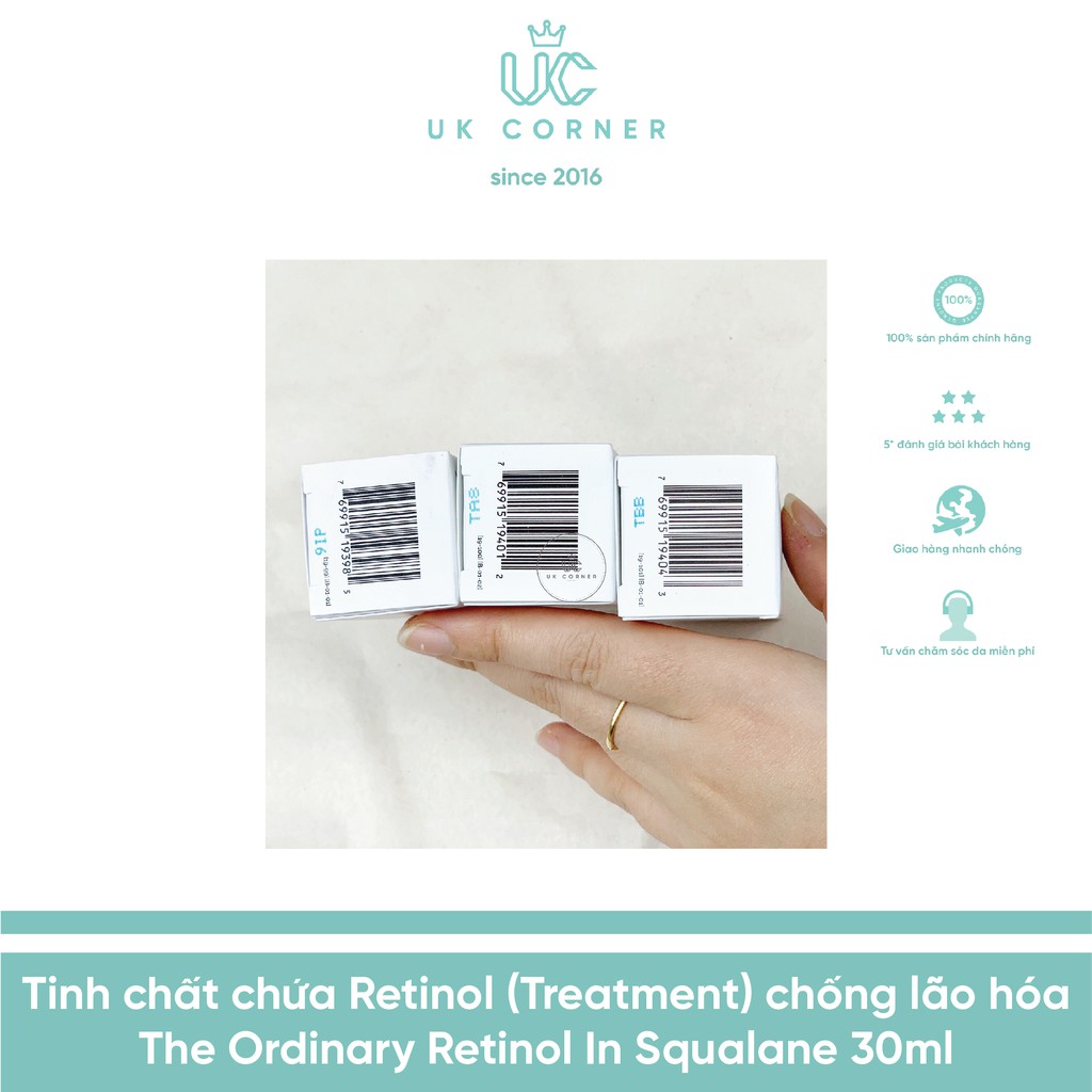 [Serum] Tinh chất chứa Retinol chống lão hóa The Ordinary Retinol in Squalane 30ml