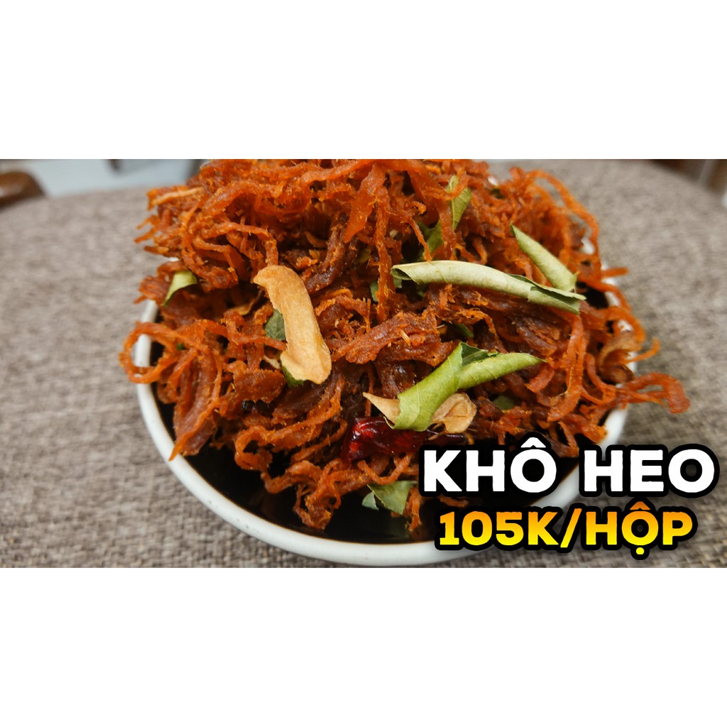 Khô Heo Cháy Tỏi Thầy Giáo Ba hủ PET 300gr