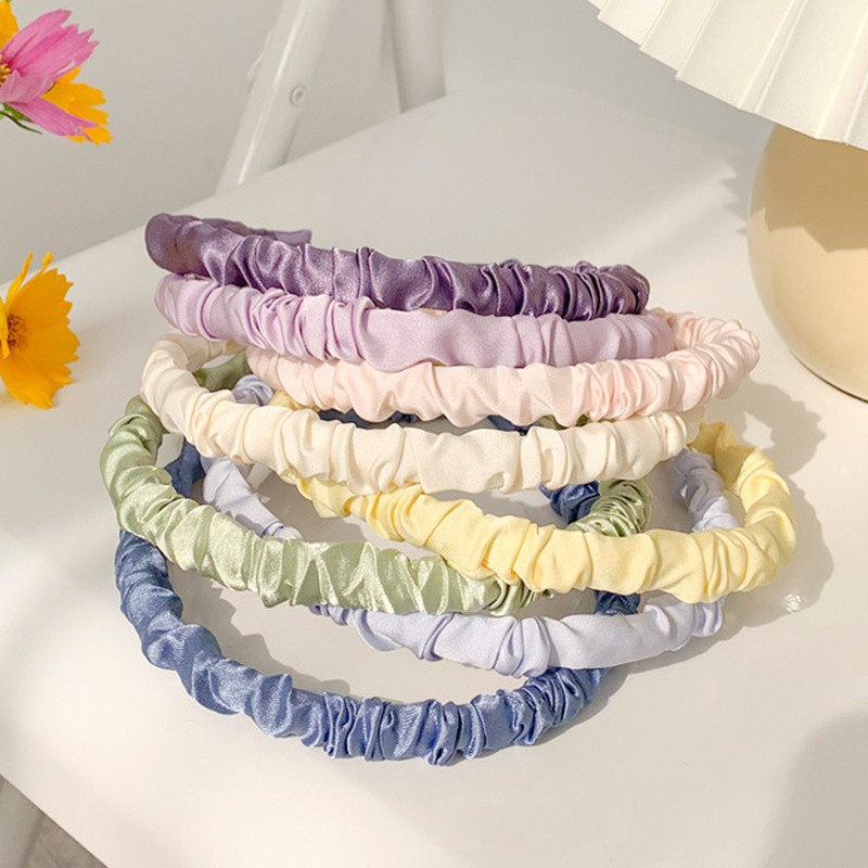 Cài tóc vải voan phong cách hàn quốc xinh xắn cho nữ