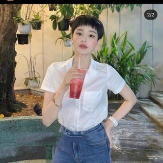 SƠMI CỘC TAY OVERSIZE