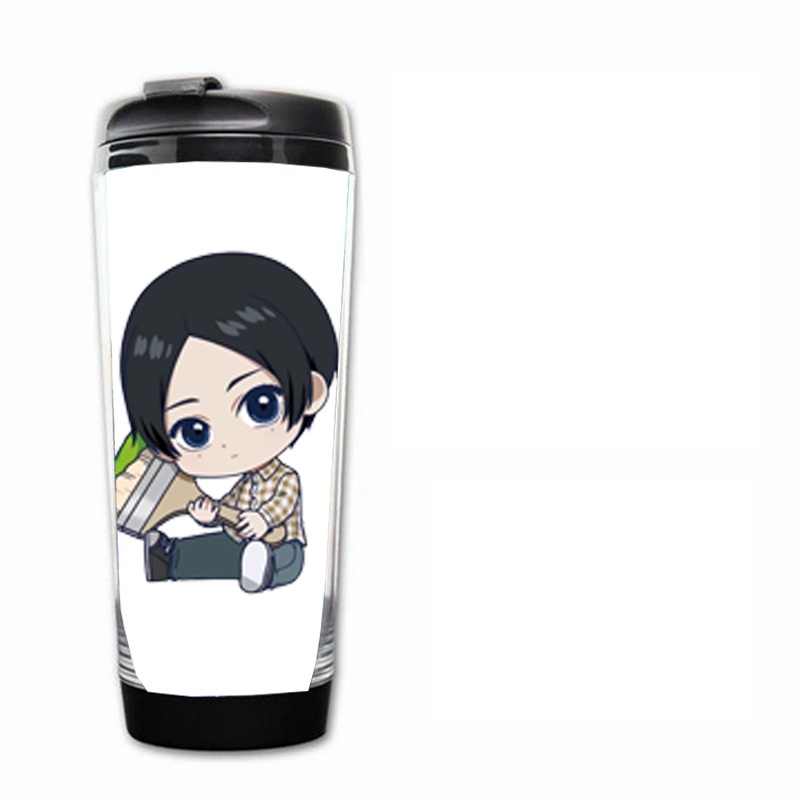 Bình nhựa đựng nước in hình BLUE PERIOD anime chibi xinh xắn độc đáo