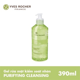 Gel Rửa Mặt Kiểm Soát Nhờn Yves Rocher Purifying Cleansing Gel 390ml