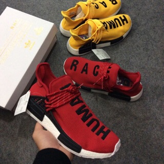 [ Ảnh Thật ] Giày Adidas Human Race Đỏ Nam Nữ