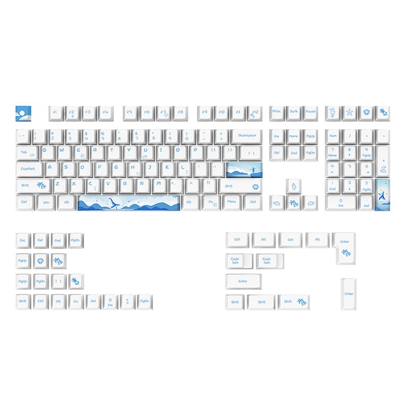 Bộ 130 Nút Bấm Thay Thế Cho Bàn Phím Cơ Cherry MX
