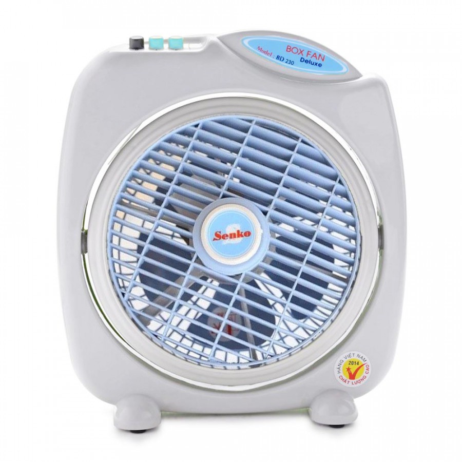 Quạt Bàn Đảo 2 Tấc Senko BD230 - Hàng Chính Hãng - Màu Ngẫu Nhiên