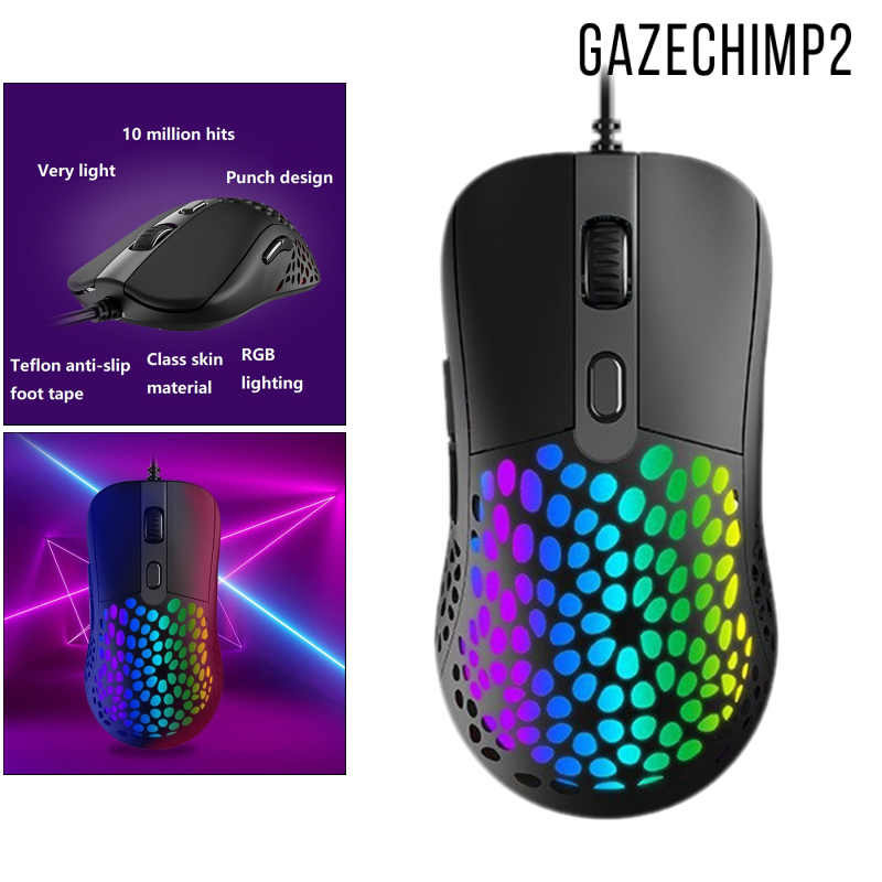Chuột Chơi Game Gazechimp2 Màu Trắng Siêu Nhẹ Có Dây | BigBuy360 - bigbuy360.vn