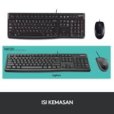 Bộ bàn phím chuột Logitech MK120 - Hàng Chính Hãng