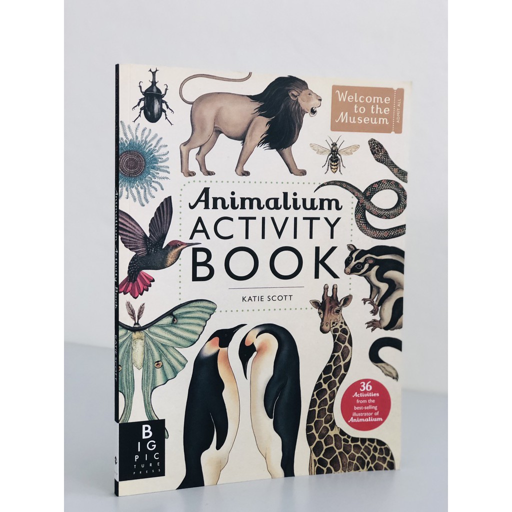 Animalium activity book - Sách hoạt động về động vật