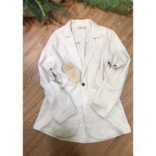 S052 - ÁO BLAZER LINEN