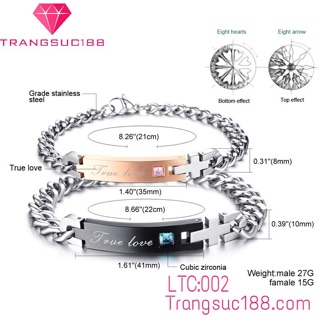 Lắc tay cặp LTC:002
