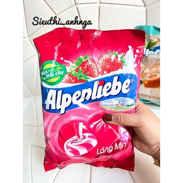 Kẹo Alpenliebe Nhiều Vị Gói 329G