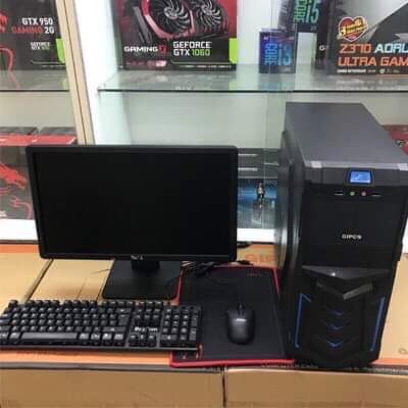 Full bộ PC Core E8400-Ram4GB-HDD 250GB-Màn hình 19inch-VGA rời 1GB