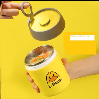 Cốc đựng canh ủ cháo inox giữ nhiệt dung tích 550ml