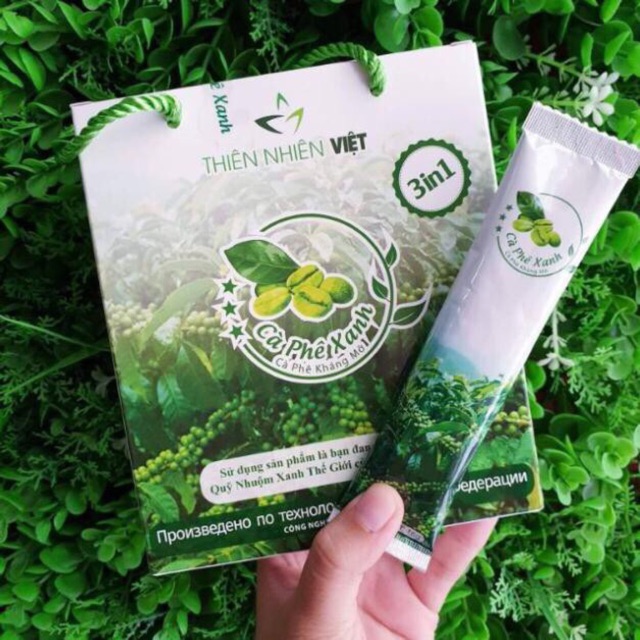 Cafe xanh thiên nhiên việt ( chính hảng)