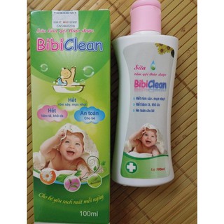 Sữa tắm gội thảo dược Bibi Clean-Phytobebe [Chuyên đồ sơ sinh]
