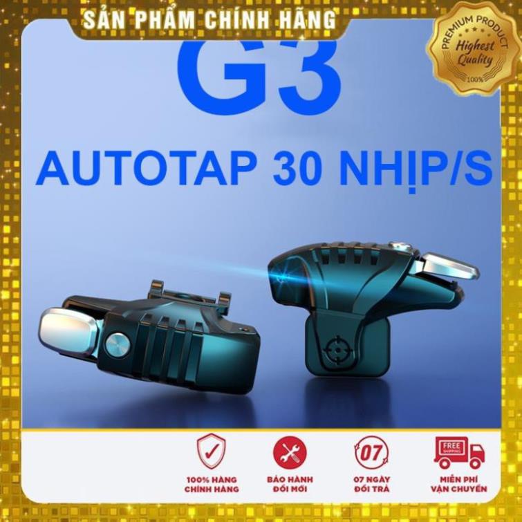 Nút bắn Pubg G3 ❤️ Freeship ❤️ Auto Tap 30/32 nhịp trên giây KHÔNG DÙNG PHẦN MỀM giá rẻ nhất