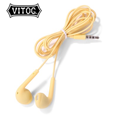 Tai Nghe VITOG U19 Có Dây Micro Giắc Cắm 3.5mm Khử Tiếng Ồn Cho Điện Thoại IPAndroid Máy Tính Bảng