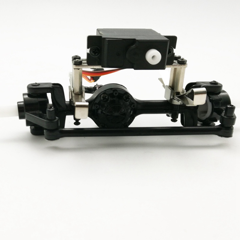 Bộ giá đỡ cố định Servo kim loại cho WPL B14 B16 B36 C24 C34 1 '16 RC Xe tải Phụ kiện nâng cấp ô tô