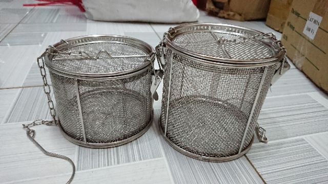 Dụng cụ nấu gia vị bằng inox