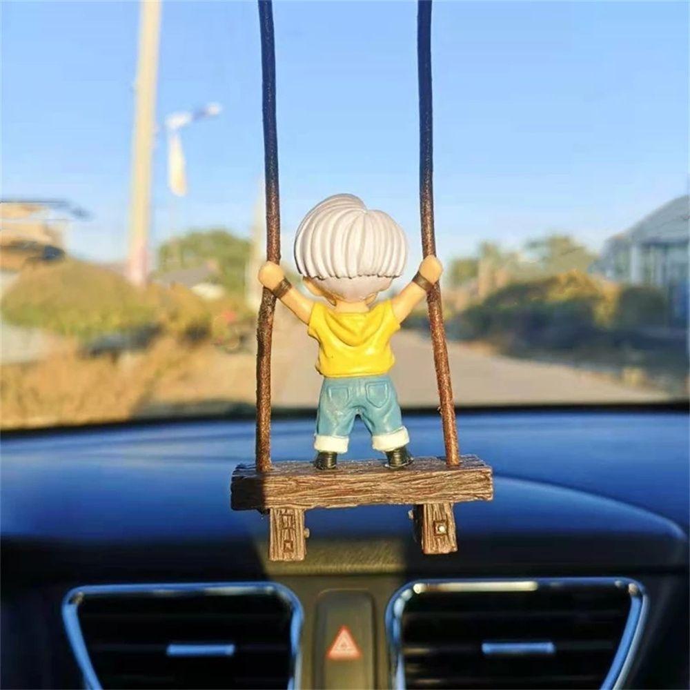 Mô Hình Nhân Vật Son Goku Trang Trí Xe Hơi